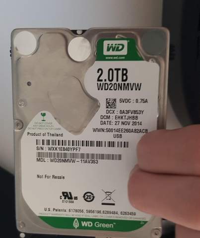 WD Elements 2TB problem?