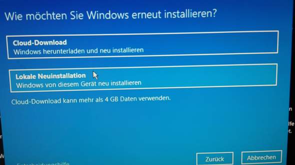 PC Neu Aufsetzen?