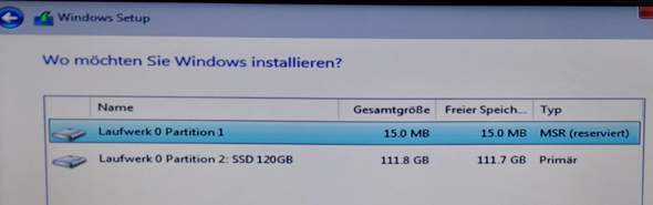 Wofür ist diese Partition, kann ich sie Löschen?