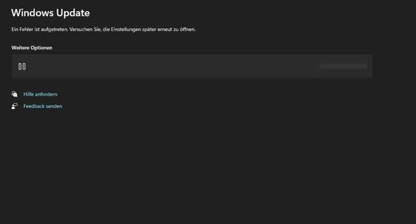 Ich kann mein Windows 11 nicht mehr Updaten?