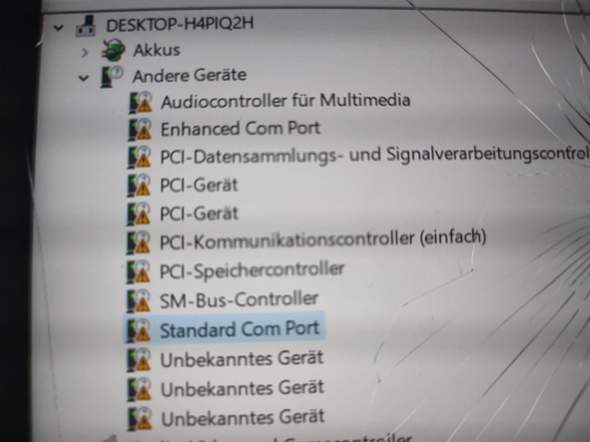 HP Laptop COM Port und Controller fehler?