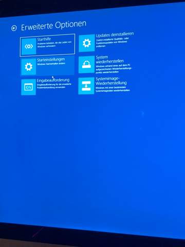 Blue Screen of Death?