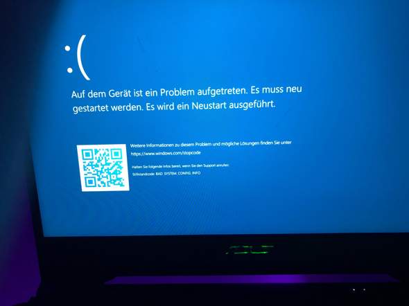 Laptop startet nicht wegen Blue Screen, was tun?