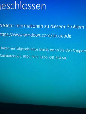 BCOD, was soll ich probieren um den Fehler zu beheben?