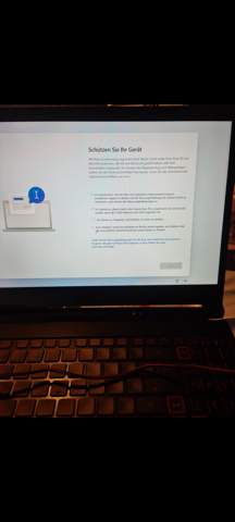 Neuer laptop Probleme beim einrichten ?