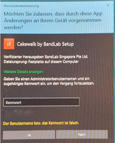 Nach welchem Passwort ist gefragt?