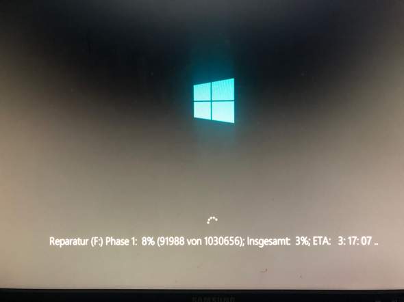 Windows Disk Reparatur?