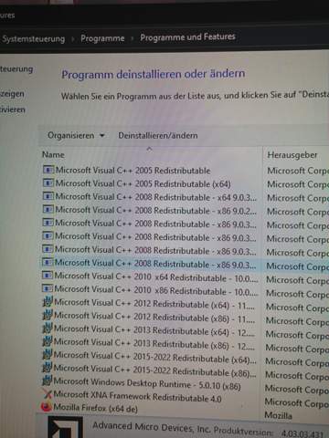 Sind das alte Treiber?