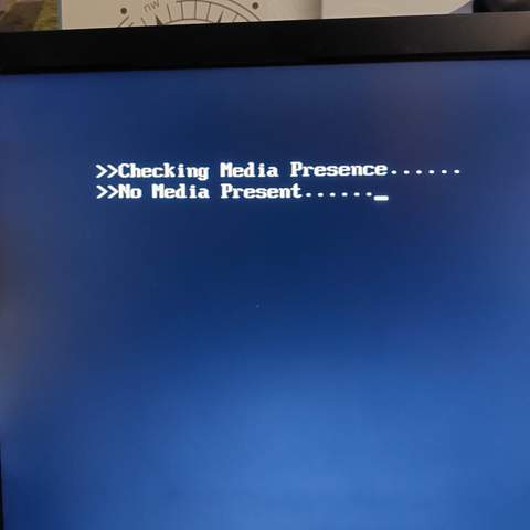 Mein pc zeigt das beim Starten an?