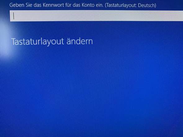 Pc zurücksetzen Kennwort?