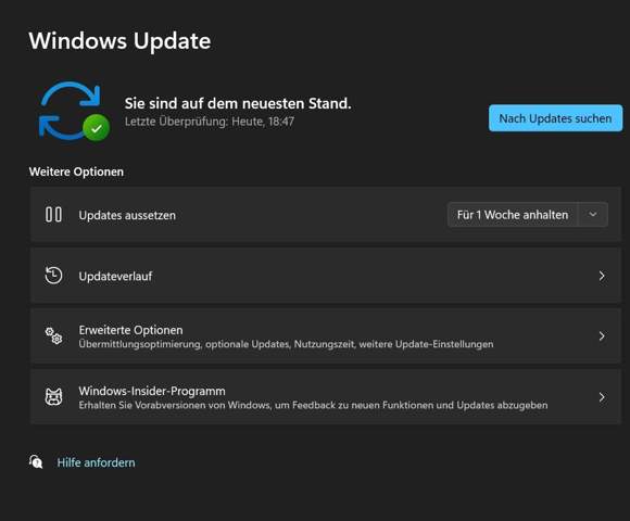 Wieso habe ich nicht Windows 11 (22H2)?