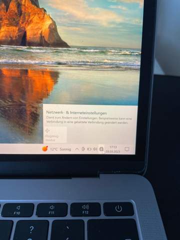 WLAN Option weg - Windows 10 parallels desktop?