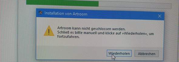 Artroom funktioniert nicht?