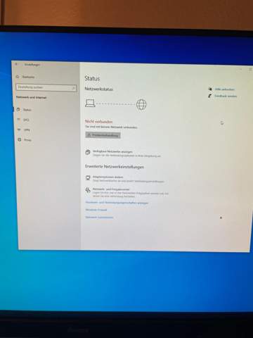 Nach Windows Installation kein Internet?