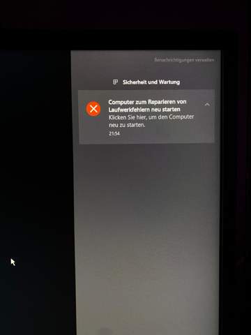 Pc Laufwerkfehler?