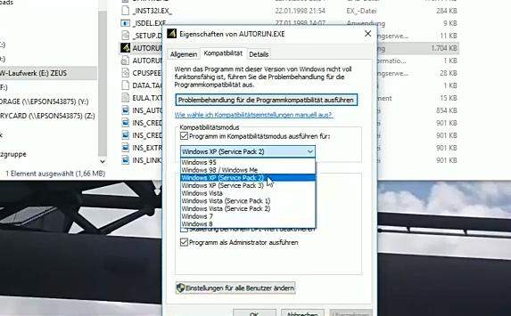 Gibt es Probleme wenn man den Kompatibilitätsmodus aktiviert bei Windows?