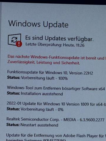 Windows Updates installieren ohne Build-Version zu verlieren?