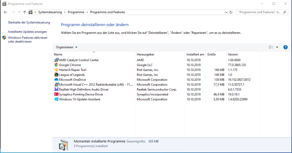 Windows 10 Updates fehlen?