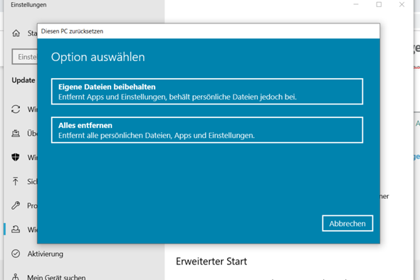 Windows10 mit Creation Tool neu Installieren mit jetzt upgrade für diesen Pc ausführen ist...