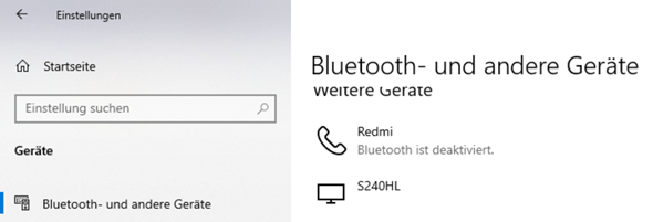 Bluetooth bei Win10 aktivieren?