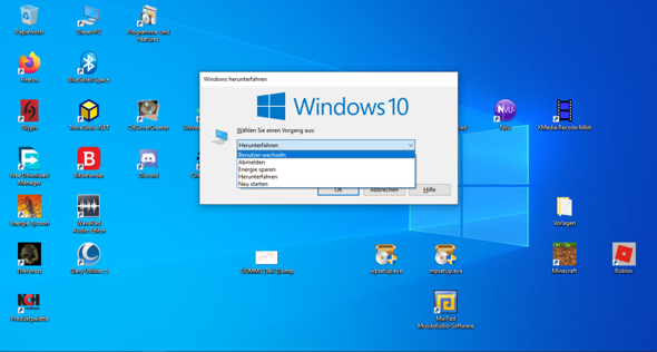 Microsoft Windows- Funktion "Ruhezustand"?