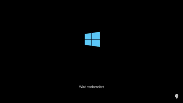 Windows 10 Zurücksetzen schiefgegangen was tun kein Bild?