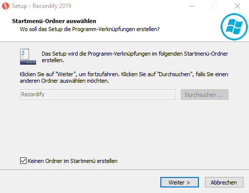 Startmenü-Ordner bei Neuinstallationen?