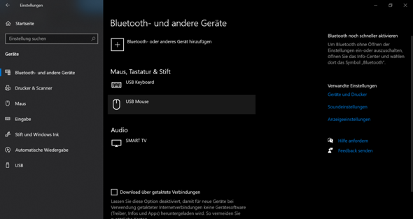 wieso habe ich kein bluetooth? (windows 10)?