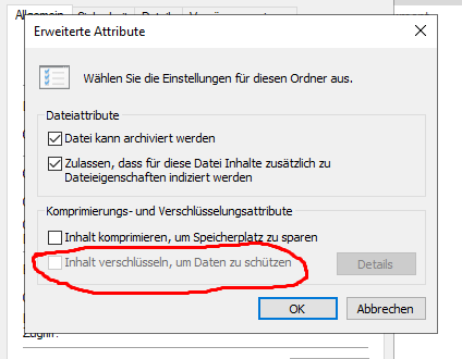 Verschlüsseln einer Text-Datei funktioniert nicht?