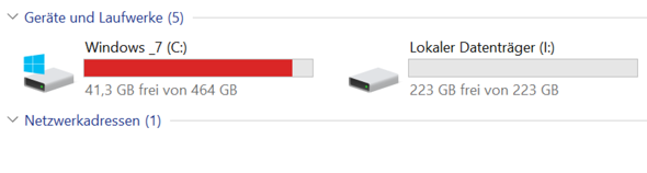 Windows 10 2 SSDs zusammenführen?