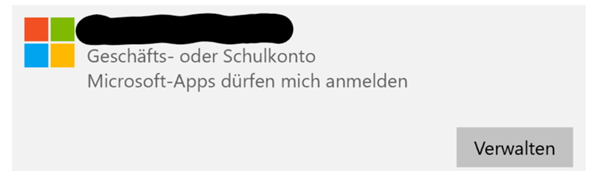 Windows Geschäfts-oder Schulkonto entfernen?