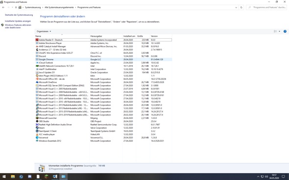 Tausende Versionen von Microsoft Visual?
