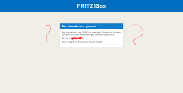 Fritz!Box IP Filter?