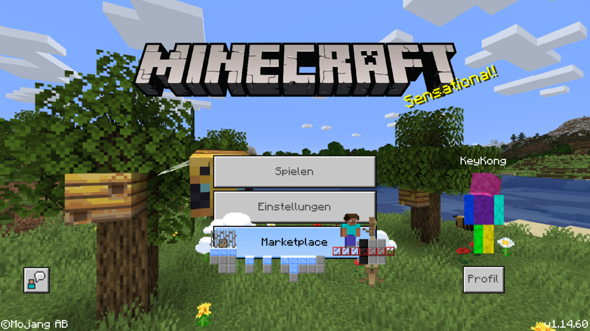 Minecraft Multiplayer auswählen?