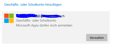 Wie kann man ein Microsoft Konto aus Windows rausnehmen, bei mir fehlt der Entfernen Button?