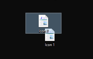 Desktop Icons überlappen?