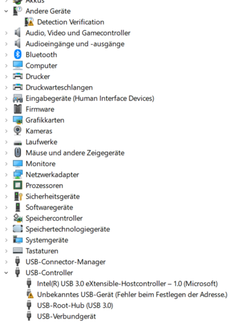 usb stick 3.0 Fehlermeldung windows 10 64bit?Win 10 erkennt den nicht?