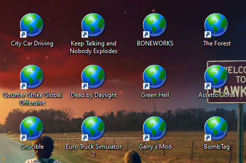 Spiel Icons werden nicht richtig angezeigt?