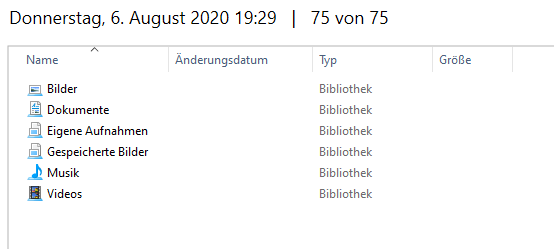 Windows 10 Sicherung keine Dateien zum Wiederherstellen?
