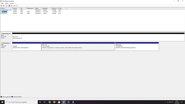 Warum lässt sich die Partition in Windows 10 nicht erweitern?
