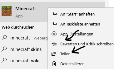 Wie entfernt man diese funktion?