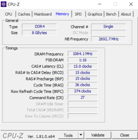 Asus Zenbook UX-510UW erkennt immer nur einen RAM?