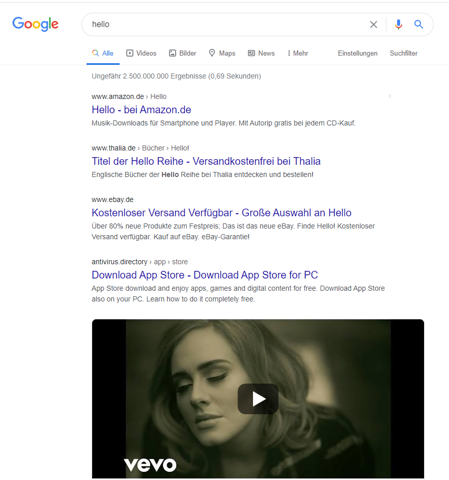 Meine Google-Suche wird manipuliert?