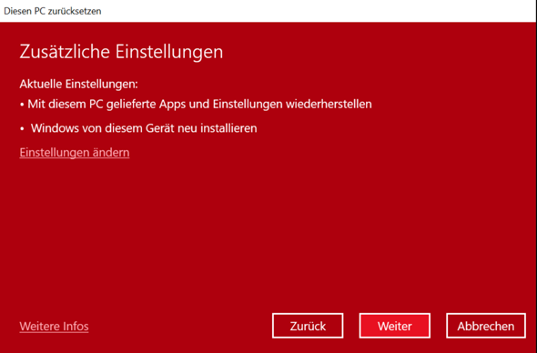wird mein windows auch gelöscht bzw muss ich es neu kaufen?