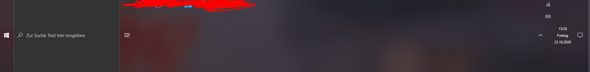 Windows-Leiste ist komisch?