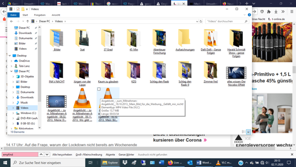 Wie kann ich bei Windows 10 dauerhaft Datein in derListen-Ansicht in meinem Explorer sehen...