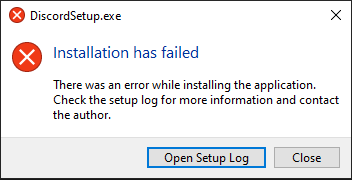 Discord Instalation geht nicht?