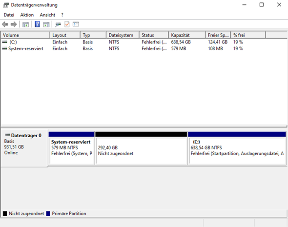 M.2 SSD Partition Verschiebungen?