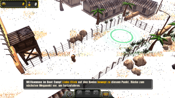 Tiny Troopers (Spiel) Umgebung flimmert auf Windows 10?