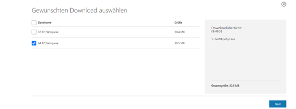 MS-VPC 2007 auf Windows 10 x64?